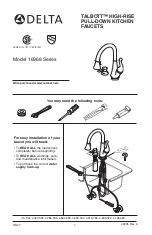 Delta TALBOTT 16968 Series Manual preview