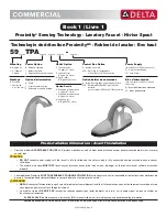 Delta TECK 590TPA Series Manual предпросмотр