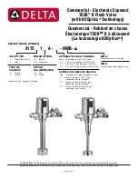 Preview for 1 page of Delta TECK II 81T201BTA-MMO Maintenance & Installation Manual