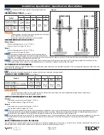 Preview for 2 page of Delta TECK II 81T201BTA-MMO Maintenance & Installation Manual