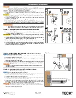 Preview for 3 page of Delta TECK II 81T201BTA-MMO Maintenance & Installation Manual