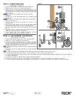 Preview for 5 page of Delta TECK II 81T201BTA-MMO Maintenance & Installation Manual