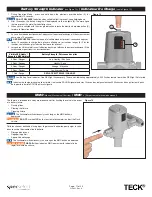 Preview for 11 page of Delta TECK II 81T201BTA-MMO Maintenance & Installation Manual