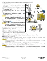 Предварительный просмотр 21 страницы Delta TECK II 81T201BTA-MMO Maintenance & Installation Manual