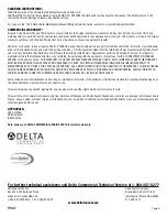 Preview for 2 page of Delta TECK II Manual