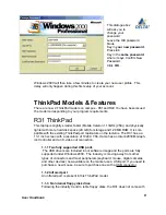 Preview for 6 page of Delta THINKPAD R31 User Manual