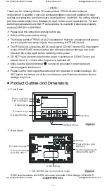 Preview for 2 page of Delta TP04G-AL Instruction Sheet