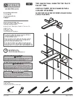 Preview for 1 page of Delta Trillian T5743-WL Series Quick Start Manual