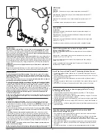 Предварительный просмотр 10 страницы Delta TRINSIC 9159TV-AR-DST Manual