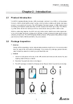 Предварительный просмотр 9 страницы Delta Ultron GES203HH33A035 User Manual