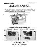 Delta Unisaw 36-900 Brochure предпросмотр