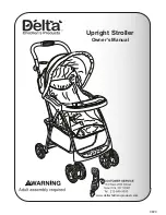 Preview for 1 page of Delta Upright Stroller Owner'S Manual