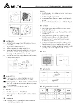 Preview for 2 page of Delta VFA15ADTH2 Installation And Operating Instructions Manual