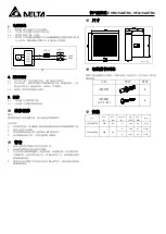 Preview for 6 page of Delta VFA15ADTH2 Installation And Operating Instructions Manual