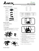 Preview for 2 page of Delta VFB080D4LED1 Installation And Operating Instructions