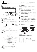 Предварительный просмотр 4 страницы Delta VFB17AXTH Installation And Operating Instructions Manual