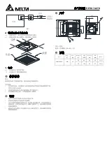 Предварительный просмотр 6 страницы Delta VFB17AXTH Installation And Operating Instructions Manual