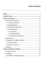 Preview for 6 page of Delta VFD-B Series User Manual