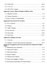 Preview for 6 page of Delta VFD-E Series User Manual