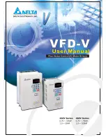 Preview for 1 page of Delta VFD-V Series User Manual