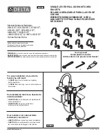 Предварительный просмотр 1 страницы Delta Victorian 16955-SD-DST Series Installation Manual