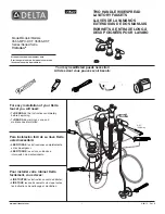 Предварительный просмотр 1 страницы Delta Victorian 3555-MPU-DST Series Manual