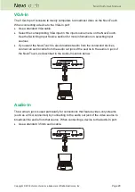 Preview for 20 page of Delta Vivitek NovoTouch EK750i User Manual