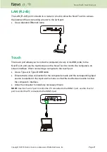 Предварительный просмотр 21 страницы Delta Vivitek NovoTouch EK750i User Manual