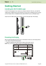 Предварительный просмотр 25 страницы Delta Vivitek NovoTouch EK750i User Manual