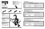 Предварительный просмотр 1 страницы Delta WATERFALL 190 Manual