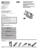 Предварительный просмотр 1 страницы Delta Windemere B2596LF-OB Quick Start Manual