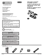 Preview for 1 page of Delta Woodhurst 2532LF MPU Series Manual