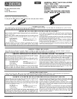 Preview for 1 page of Delta ZURA 77460 Manual