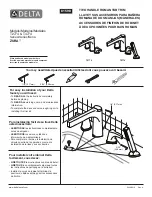 Delta ZURA Series Installation Instructions Manual предпросмотр