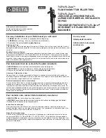 Preview for 1 page of Delta Zura T4774-SSFL Manual