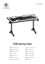 Deltaco Gaming RGB Instruction Manual preview