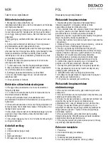 Предварительный просмотр 7 страницы Deltaco DELO-0105 User Manual