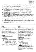 Предварительный просмотр 20 страницы Deltaco DELO-0105 User Manual