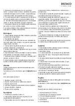 Предварительный просмотр 7 страницы Deltaco DELO-0400 User Manual