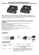 Deltaco DisplayPort Series Manual предпросмотр