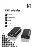 Preview for 1 page of Deltaco HDMI-221 User Manual