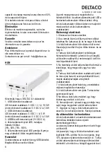 Предварительный просмотр 8 страницы Deltaco PB-A1002 User Manual