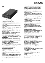 Предварительный просмотр 2 страницы Deltaco PB-C1001 User Manual