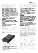 Предварительный просмотр 8 страницы Deltaco PB-C1001 User Manual