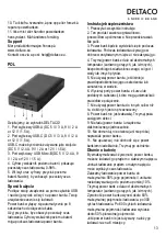 Предварительный просмотр 13 страницы Deltaco PB-C1001 User Manual