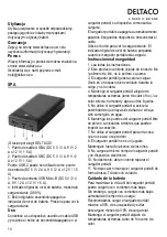 Предварительный просмотр 14 страницы Deltaco PB-C1001 User Manual