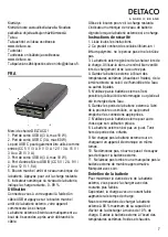 Предварительный просмотр 7 страницы Deltaco PB-C1003 User Manual