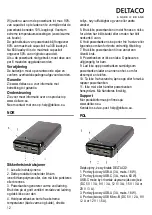 Предварительный просмотр 12 страницы Deltaco PB-C1003 User Manual