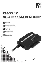 Deltaco USB3-SATA2IDE User Manual preview