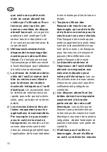 Preview for 32 page of Deltafox 77002551 Translation Of The Original Instructions For Use